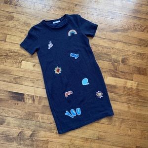 ZARA Fall/Winter Collection Patchwork Dress